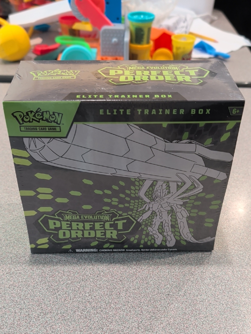 Pokemon Mega Evolution Perfect Order Elite Trainer Box - Black & Green
